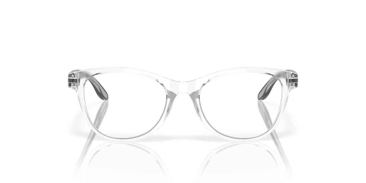 Oakley Men's Humbly (youth - Low Bridge Fit) Eyeglasses - Polished Clear