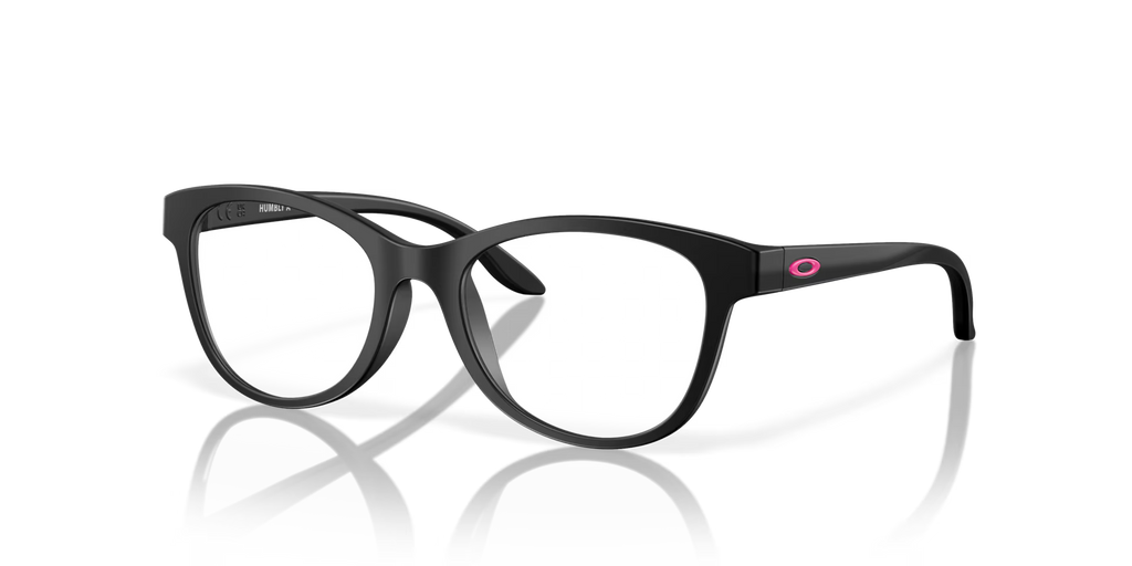 Oakley Men's Humbly (youth - Low Bridge Fit) Eyeglasses - Black