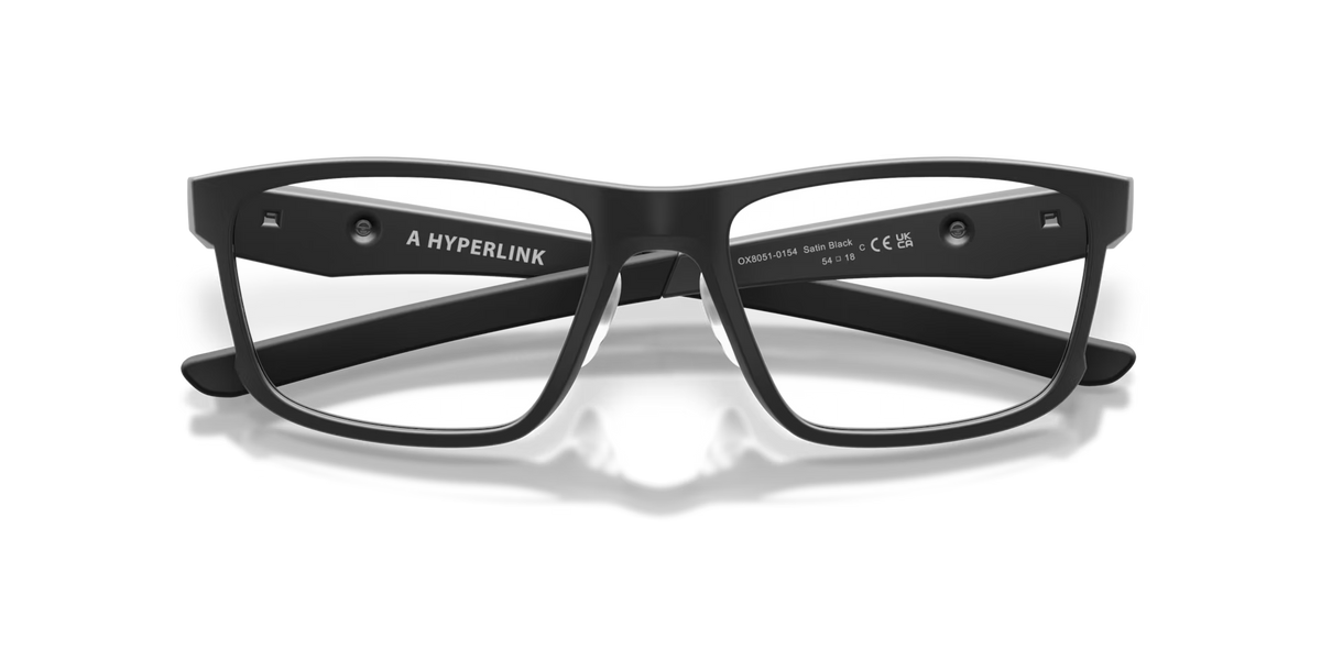 Oakley Men's Hyperlink (low Bridge Fit) Eyeglasses - Black