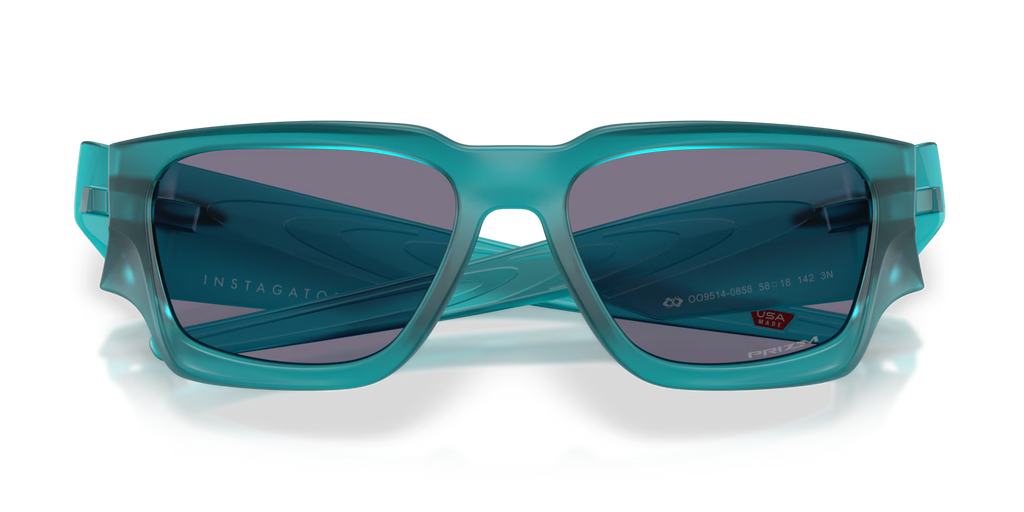 Oakley Men's Instagator Sunglasses - Matte Transparent Artic Surf
