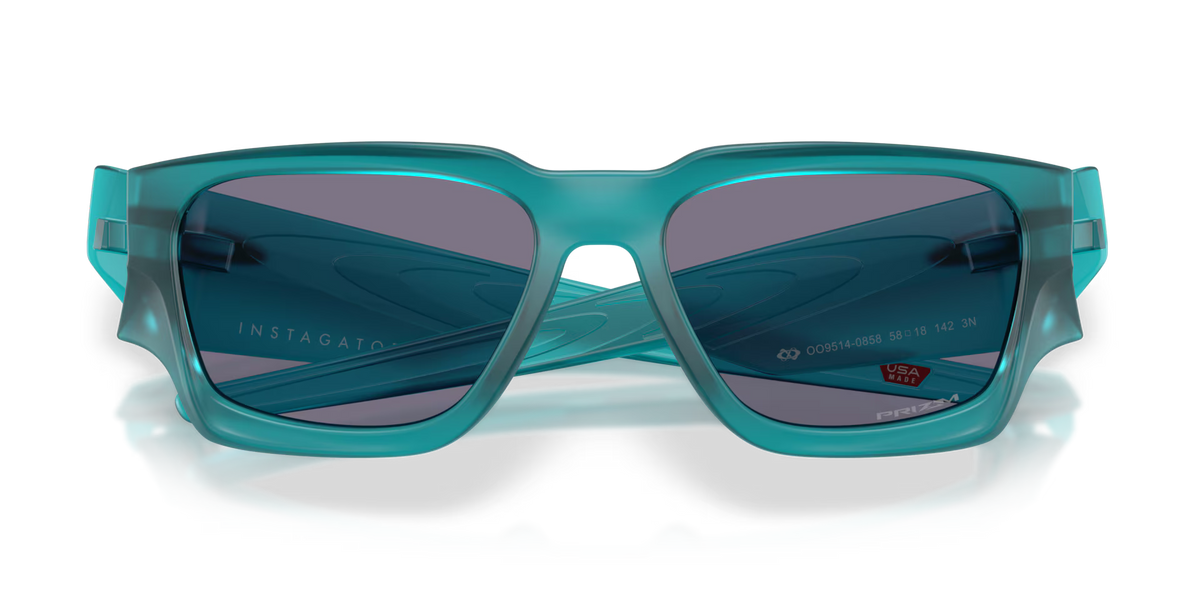 Oakley Men's Instagator Sunglasses - Matte Transparent Artic Surf