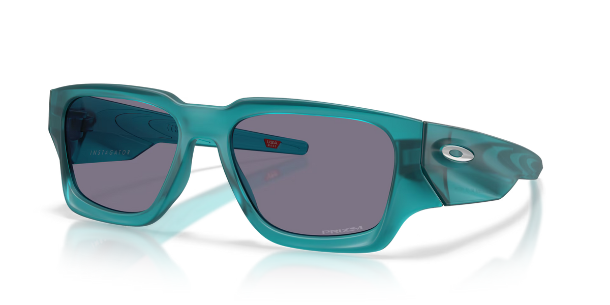Oakley Men's Instagator Sunglasses - Matte Transparent Artic Surf