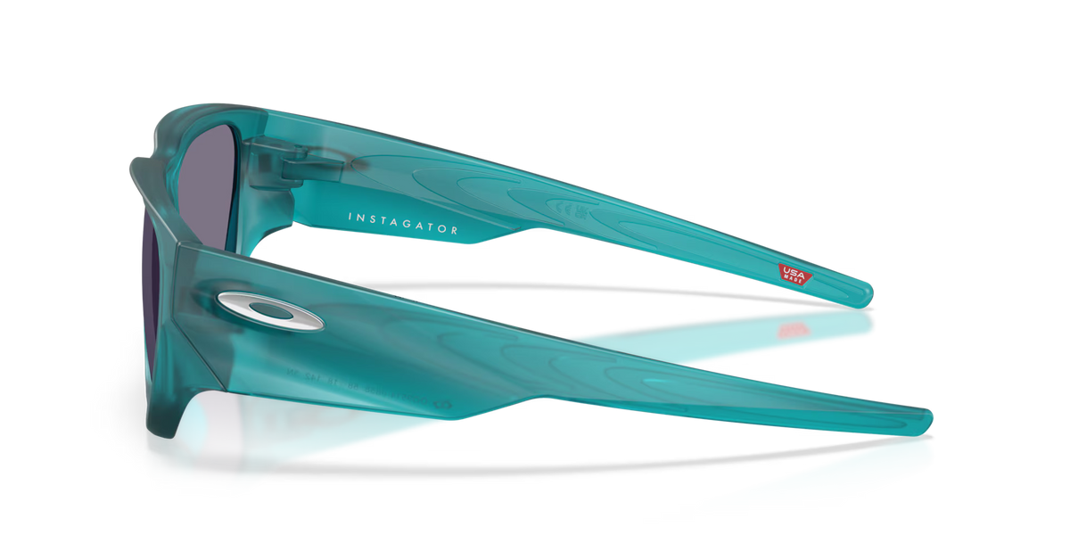 Oakley Men's Instagator Sunglasses - Matte Transparent Artic Surf