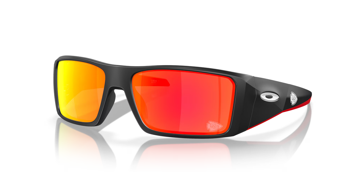 Oakley Men's Kansas City Chiefs Heliostat Sunglasses - Black