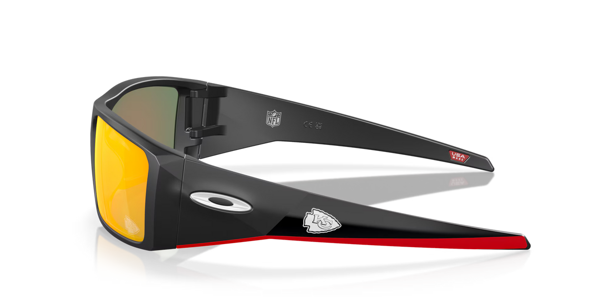 Oakley Men's Kansas City Chiefs Heliostat Sunglasses - Black