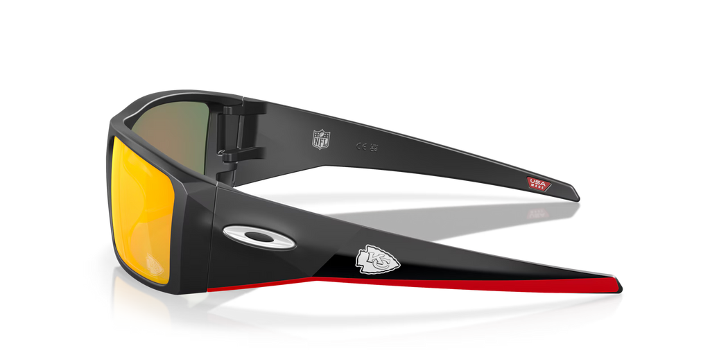 Oakley Men's Kansas City Chiefs Heliostat Sunglasses - Black