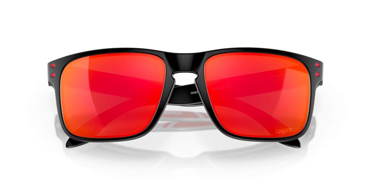 Oakley Men's Kansas City Chiefs Holbrook Sunglasses - Black