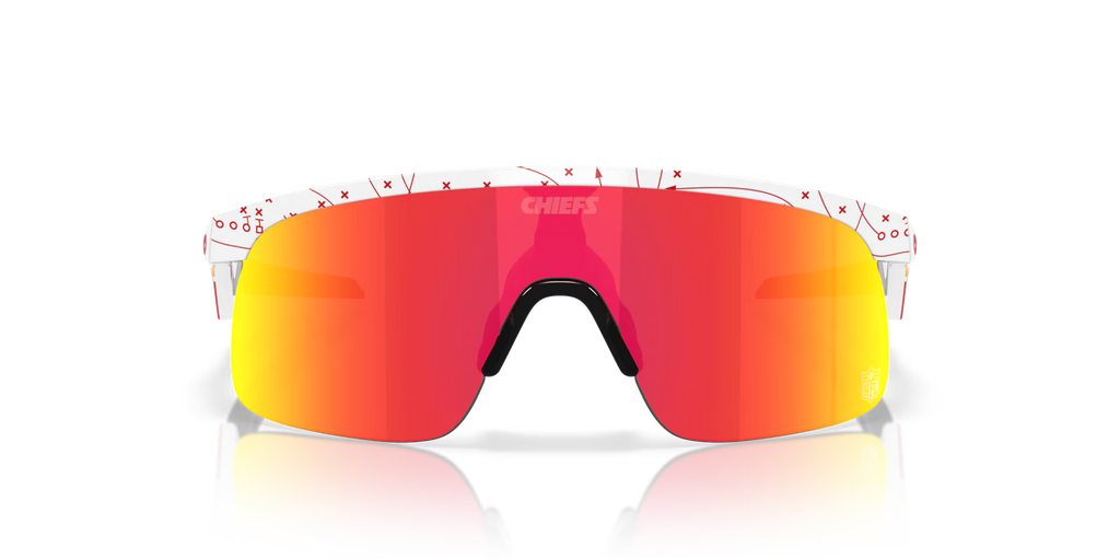 Oakley Men's Kansas City Chiefs Resistor (youth Fit) Sunglasses - White