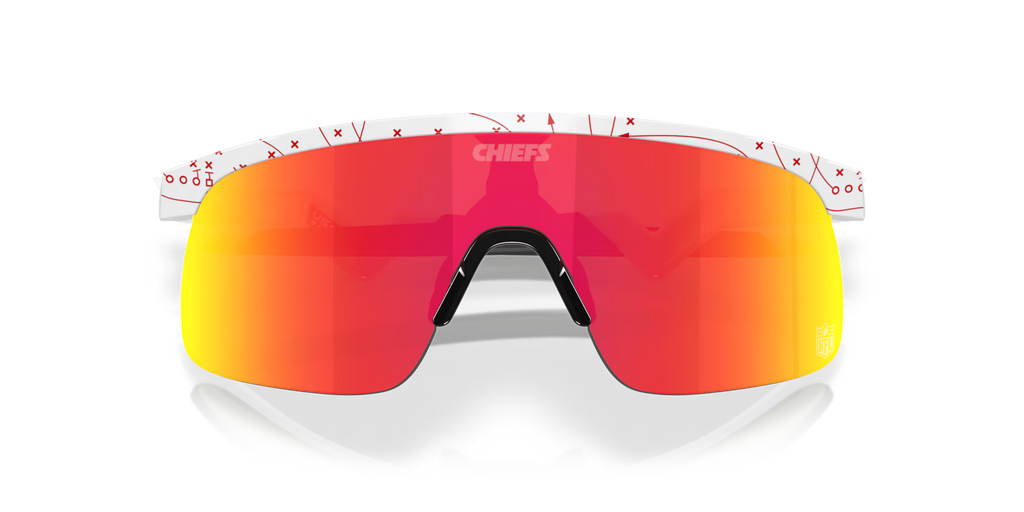 Oakley Men's Kansas City Chiefs Resistor (youth Fit) Sunglasses - White
