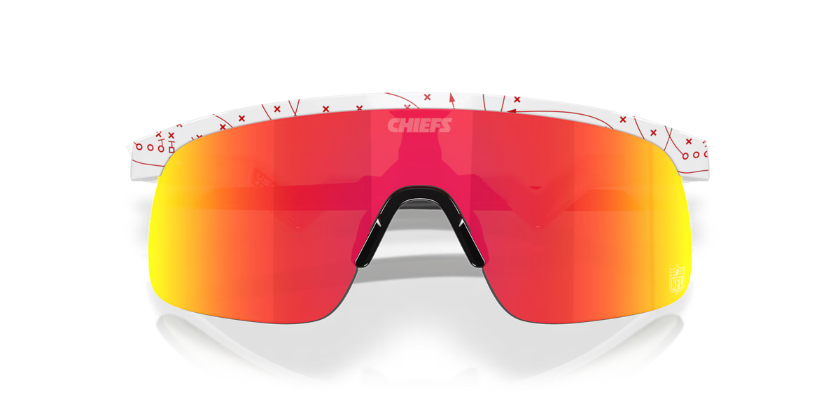 Oakley Men's Kansas City Chiefs Resistor (youth Fit) Sunglasses - White