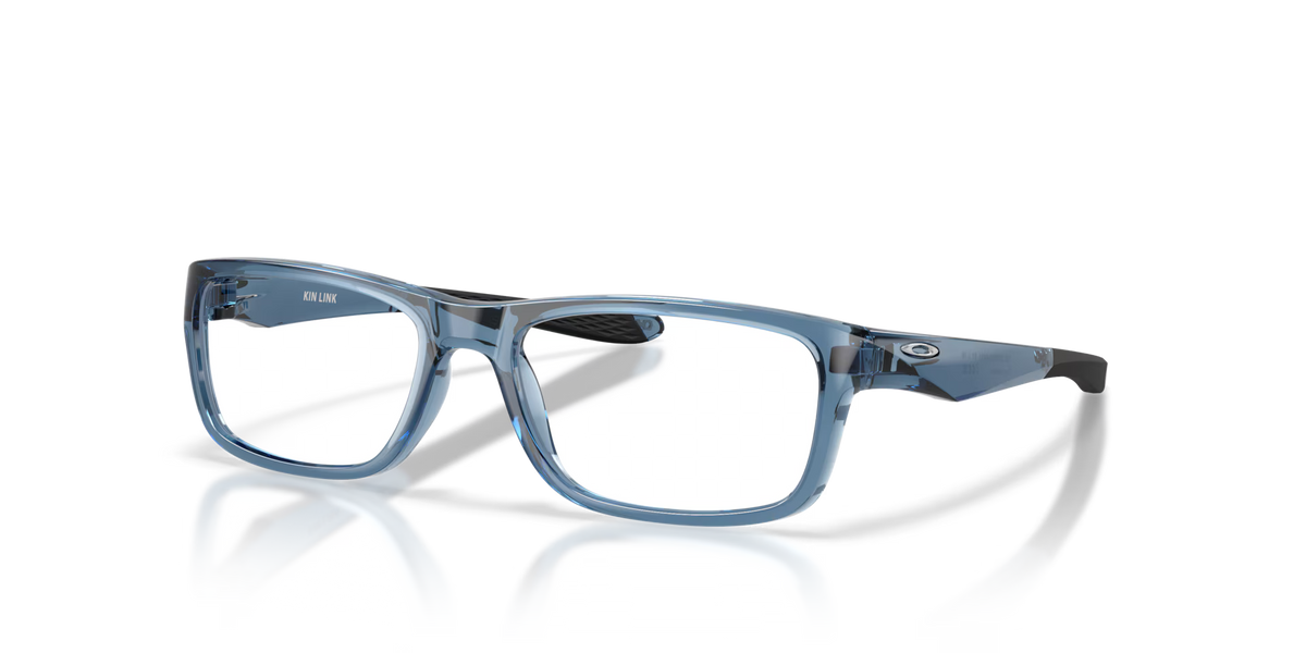 Oakley Men's Kin Link Eyeglasses - Transparent Abyss
