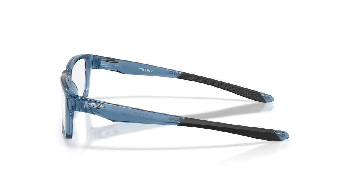 Oakley Men's Kin Link Eyeglasses - Transparent Abyss