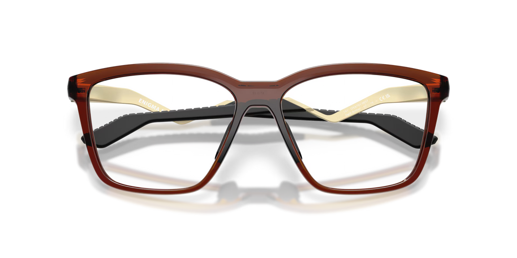 Oakley Men's Kylian Mbappé Signature Series Enigma Mass Eyeglasses - Dark Amber