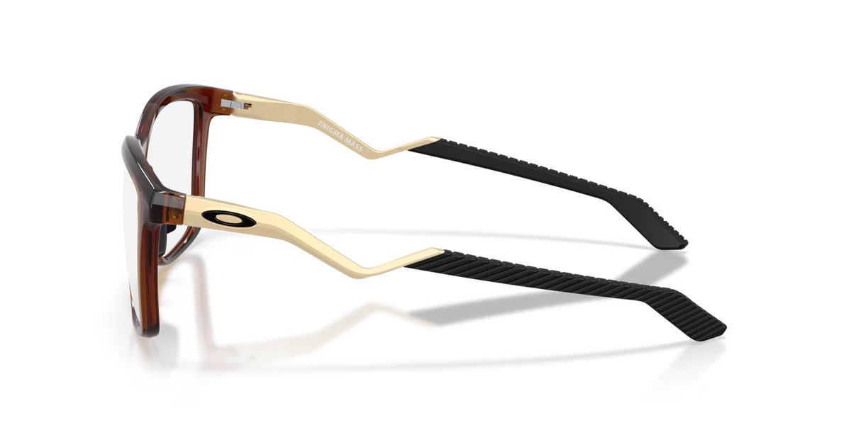 Oakley Men's Kylian Mbappé Signature Series Enigma Mass Eyeglasses - Dark Amber