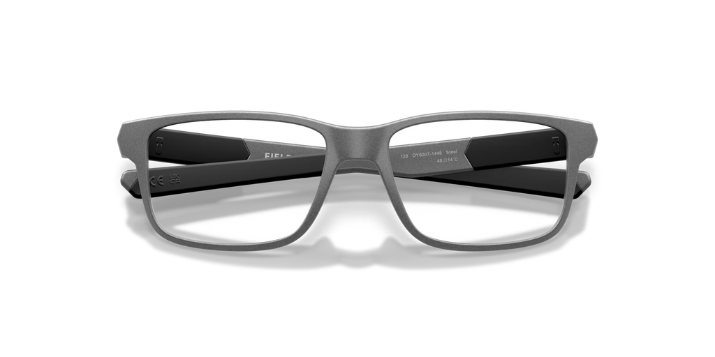 Oakley Men's Kylian Mbappé Signature Series Field Day (youth Fit) Eyeglasses - Steel