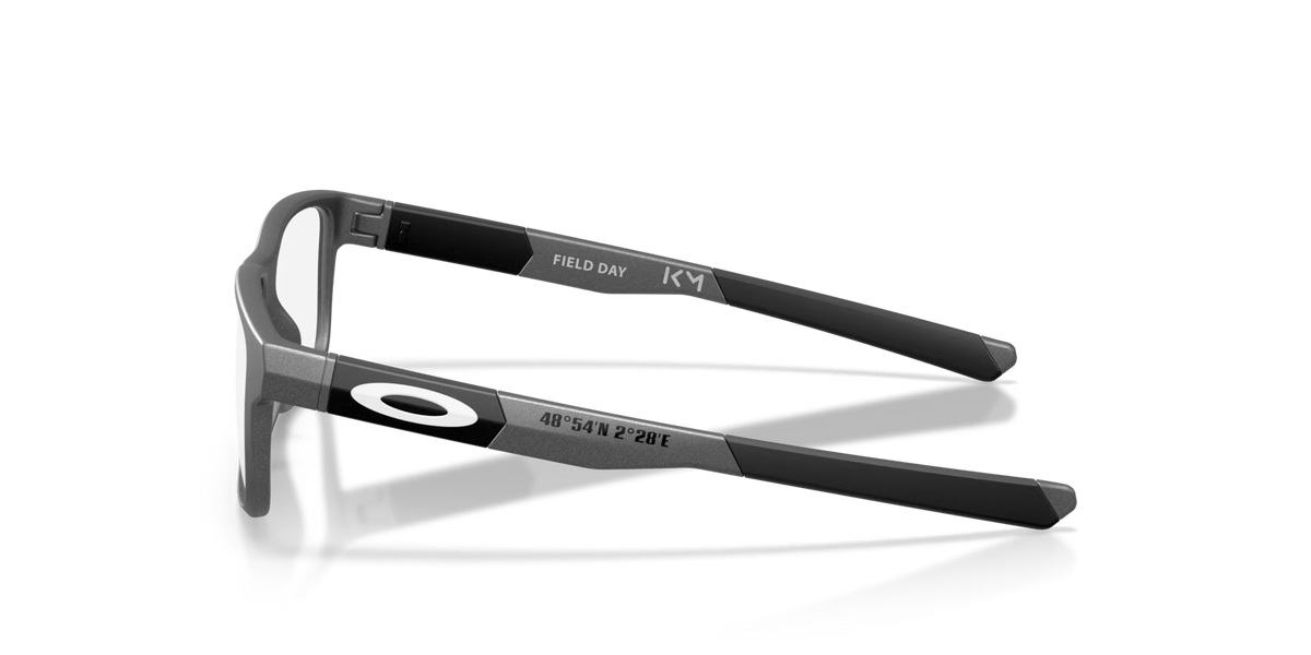 Oakley Men's Kylian Mbappé Signature Series Field Day (youth Fit) Eyeglasses - Steel