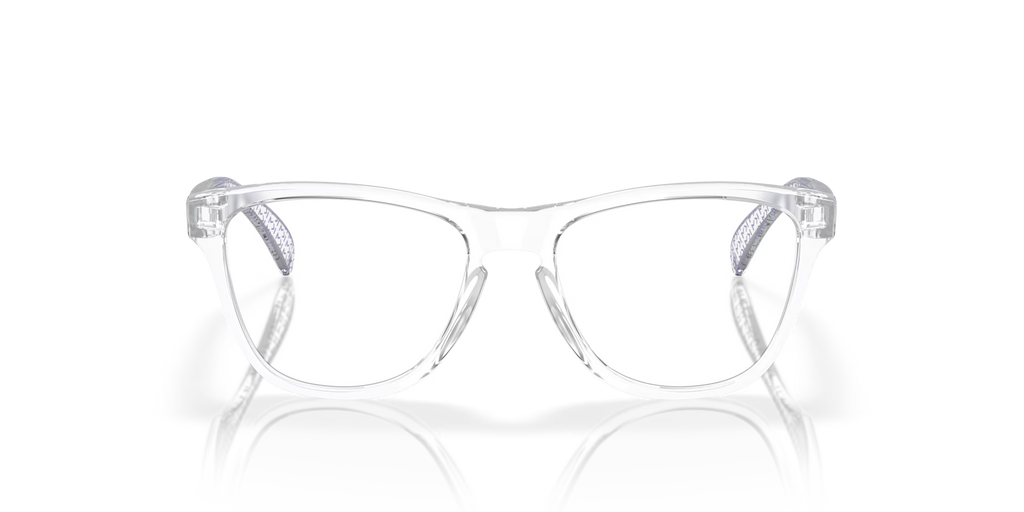 Oakley Men's Kylian Mbappé Signature Series Frogskins Xs (youth Fit) Eyeglasses - Polished Clear
