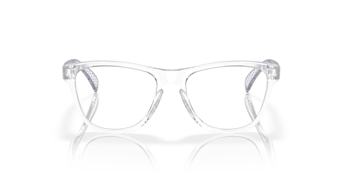Oakley Men's Kylian Mbappé Signature Series Frogskins Xs (youth Fit) Eyeglasses - Polished Clear