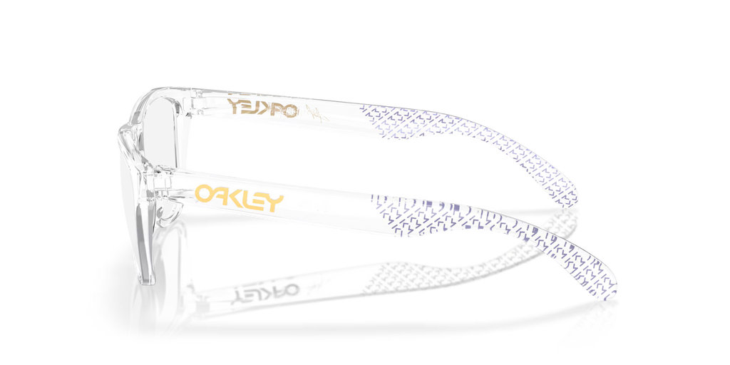 Oakley Men's Kylian Mbappé Signature Series Frogskins Xs (youth Fit) Eyeglasses - Polished Clear