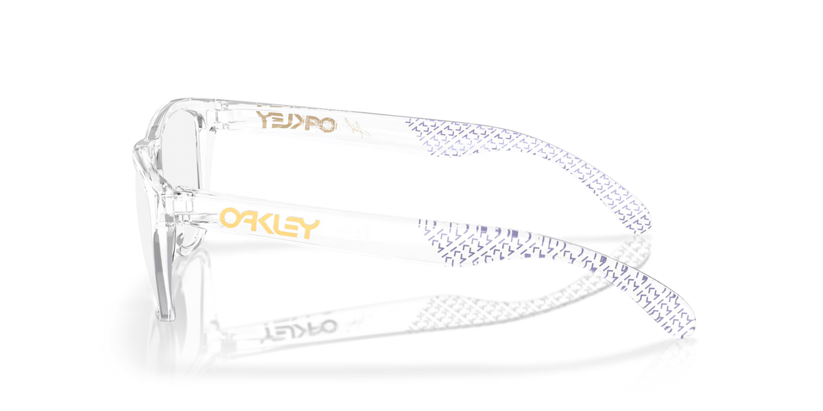 Oakley Men's Kylian Mbappé Signature Series Frogskins Xs (youth Fit) Eyeglasses - Polished Clear