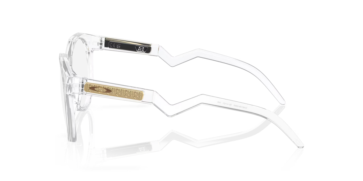 Oakley Men's Kylian Mbappé Signature Series Hstn Eyeglasses - Polished Clear