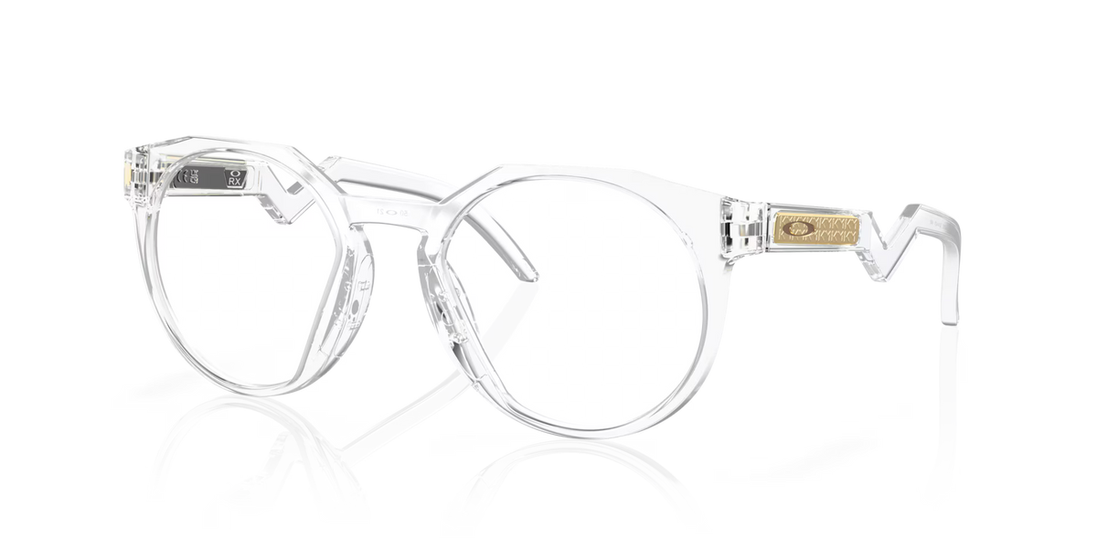Oakley Men's Kylian Mbappé Signature Series Hstn Eyeglasses - Polished Clear