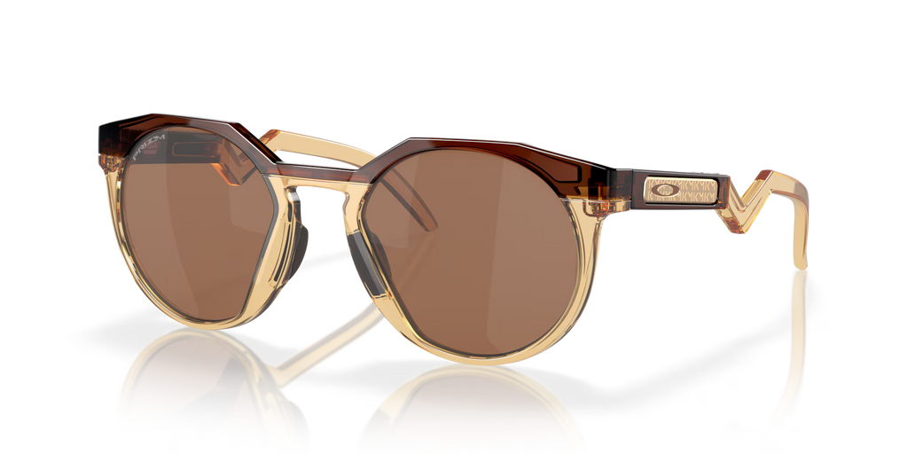 Oakley Men's Kylian Mbappé Signature Series Hstn Sunglasses - Dark Amber/Light Curry