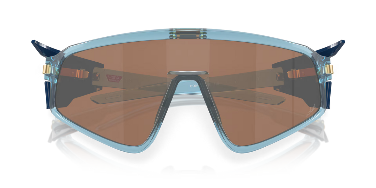 Oakley Men's Kylian Mbappé Signature Series Latch Panel Sunglasses - Transparent Stonewash