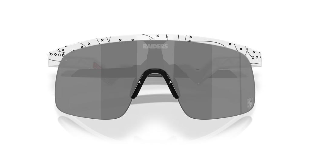 Oakley Men's Las Vegas Raiders Resistor (youth Fit) Sunglasses - White