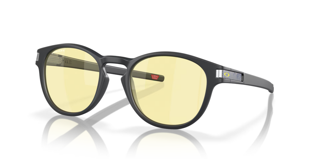 Oakley Men's Latch (low Bridge Fit) Gaming Collection Sunglasses - Matte Carbon