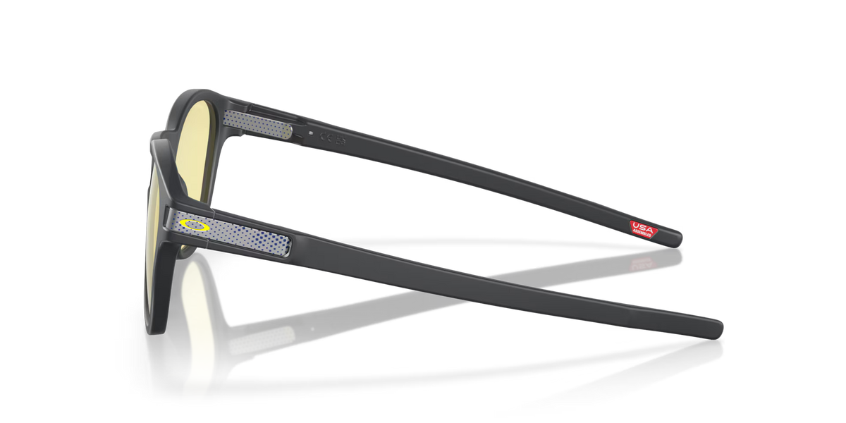 Oakley Men's Latch (low Bridge Fit) Gaming Collection Sunglasses - Matte Carbon