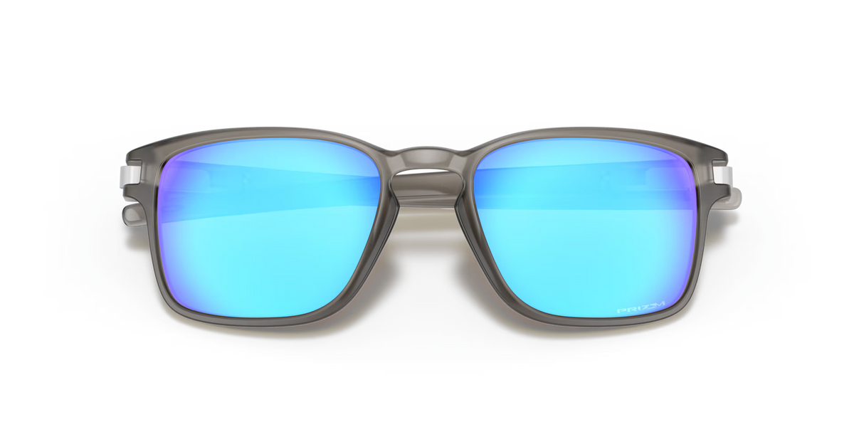Oakley Men's Latch Square (low Bridge Fit) Sunglasses - Grey