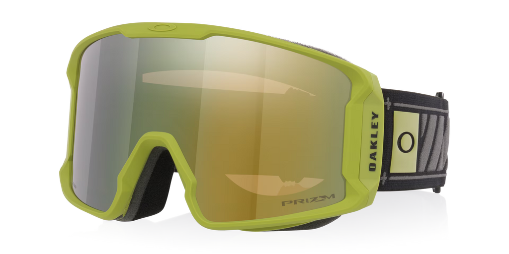 Oakley Men's Line Miner L Snow Goggles - Cactus