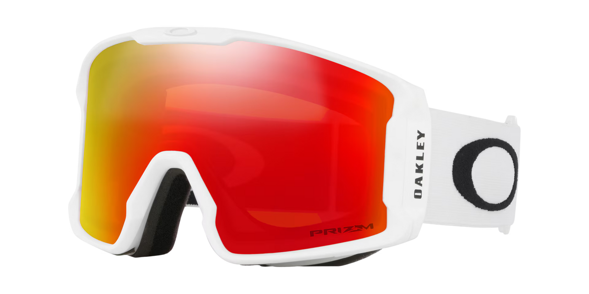 Oakley Men's Line Miner L Snow Goggles - White