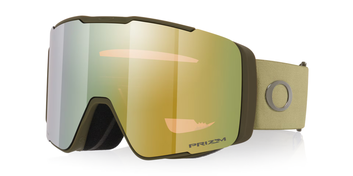 Oakley Men's Line Miner Pro L (low Bridge Fit) Snow Goggles - Dark Brush