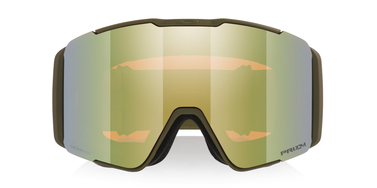 Oakley Men's Line Miner Pro L (low Bridge Fit) Snow Goggles - Dark Brush
