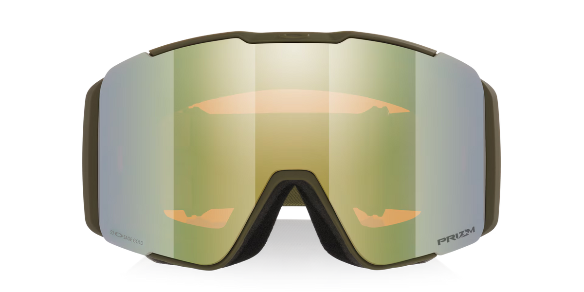 Oakley Men's Line Miner Pro L Snow Goggles - Green
