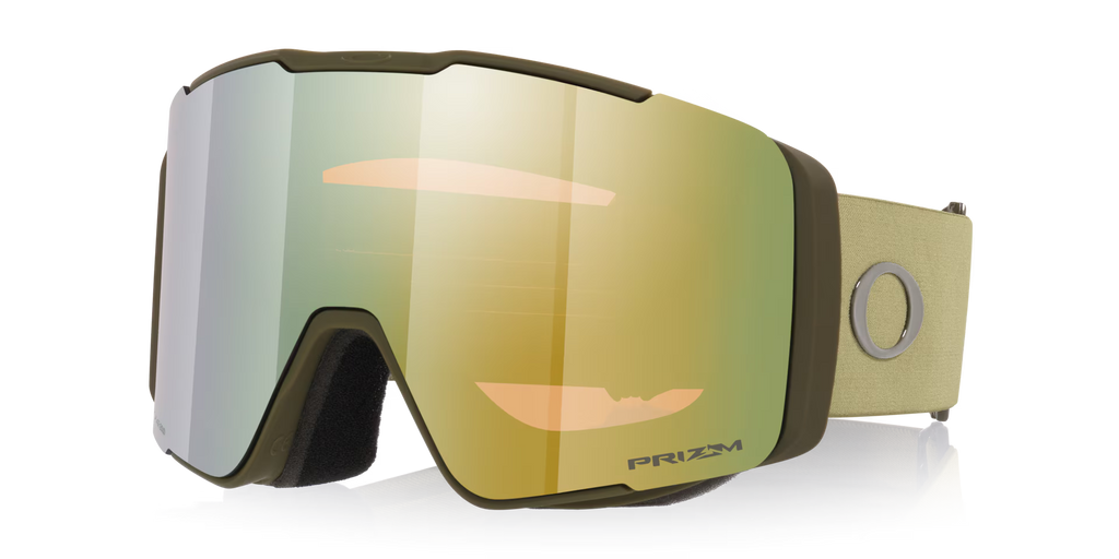 Oakley Men's Line Miner Pro L Snow Goggles - Green