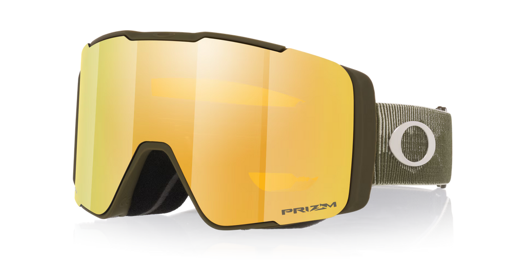 Oakley Men's Line Miner Pro M (low Bridge Fit) Snow Goggles - Brown