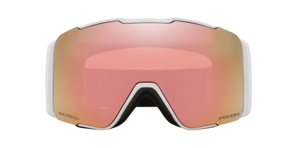 Oakley Men's Line Miner Pro M (low Bridge Fit) Snow Goggles - White