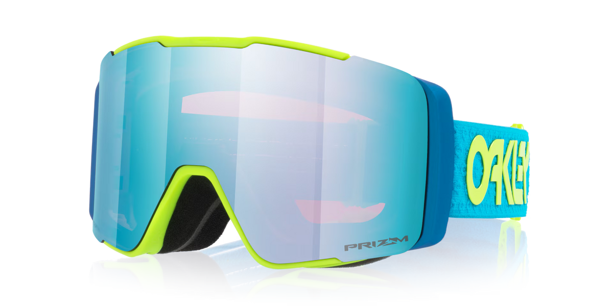 Oakley Men's Line Miner Pro M (low Bridge Fit) Snow Goggles - Blue
