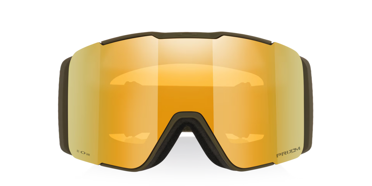 Oakley Men's Line Miner Pro M Snow Goggles - Brown