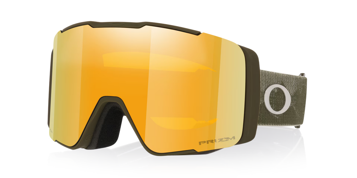 Oakley Men's Line Miner Pro M Snow Goggles - Brown