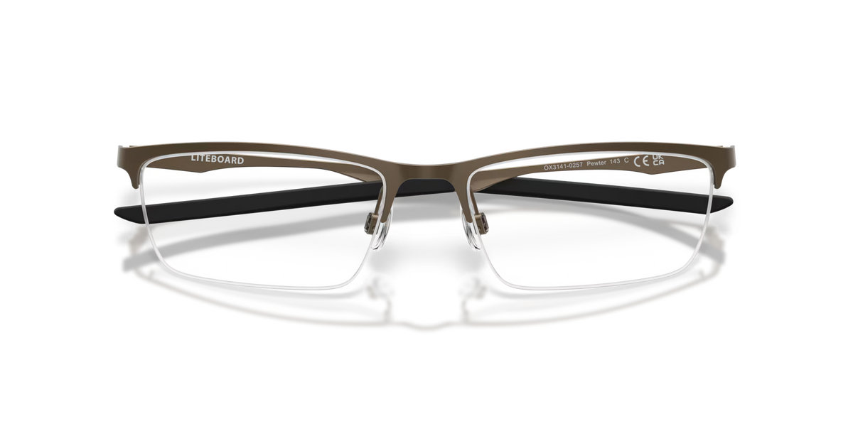 Oakley Men's Liteboard Eyeglasses - Pewter