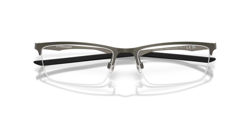 Oakley Men's Liteboard Eyeglasses - Matte Gunmetal