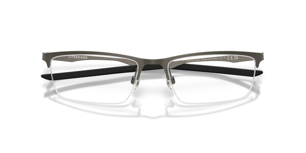 Oakley Men's Liteboard Eyeglasses - Matte Gunmetal