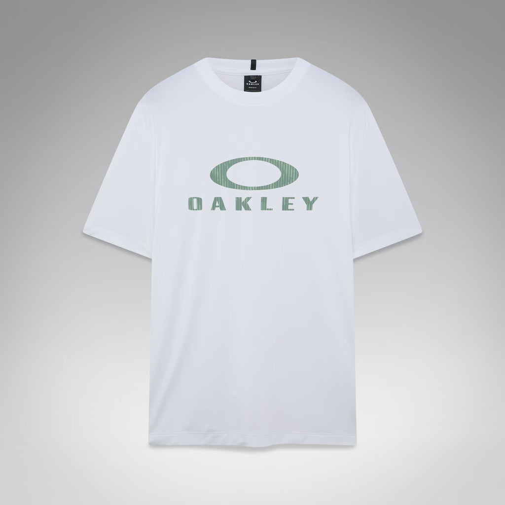 Oakley Men's Logo Sun Tee - White/Green