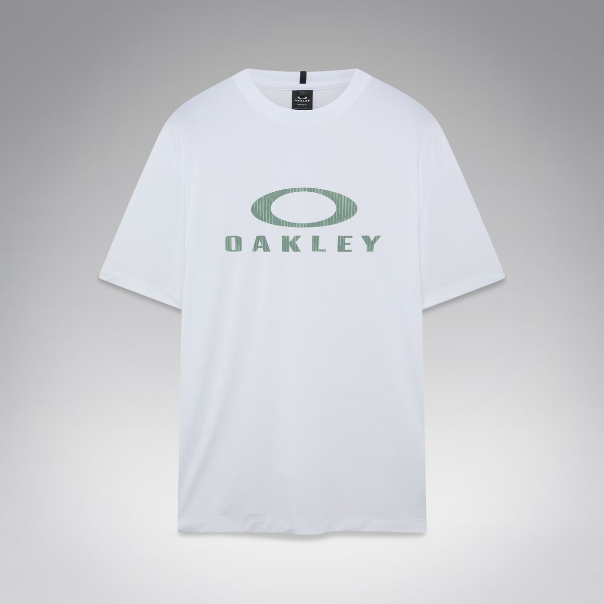 Oakley Men's Logo Sun Tee - White/Green