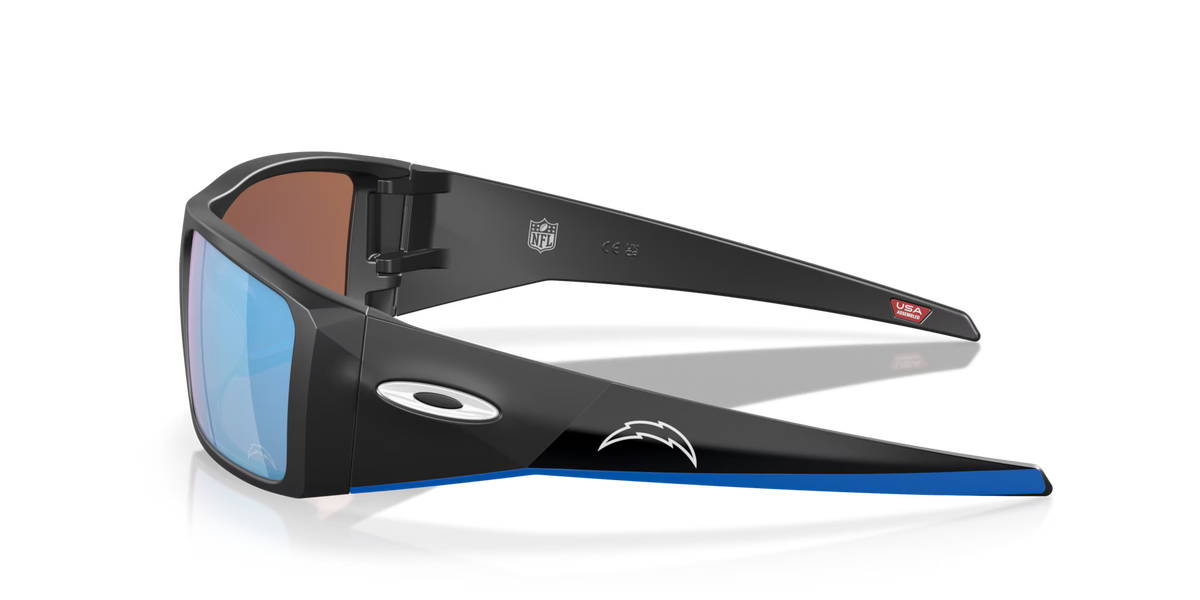 Oakley Men's Los Angeles Chargers Heliostat Sunglasses - Black