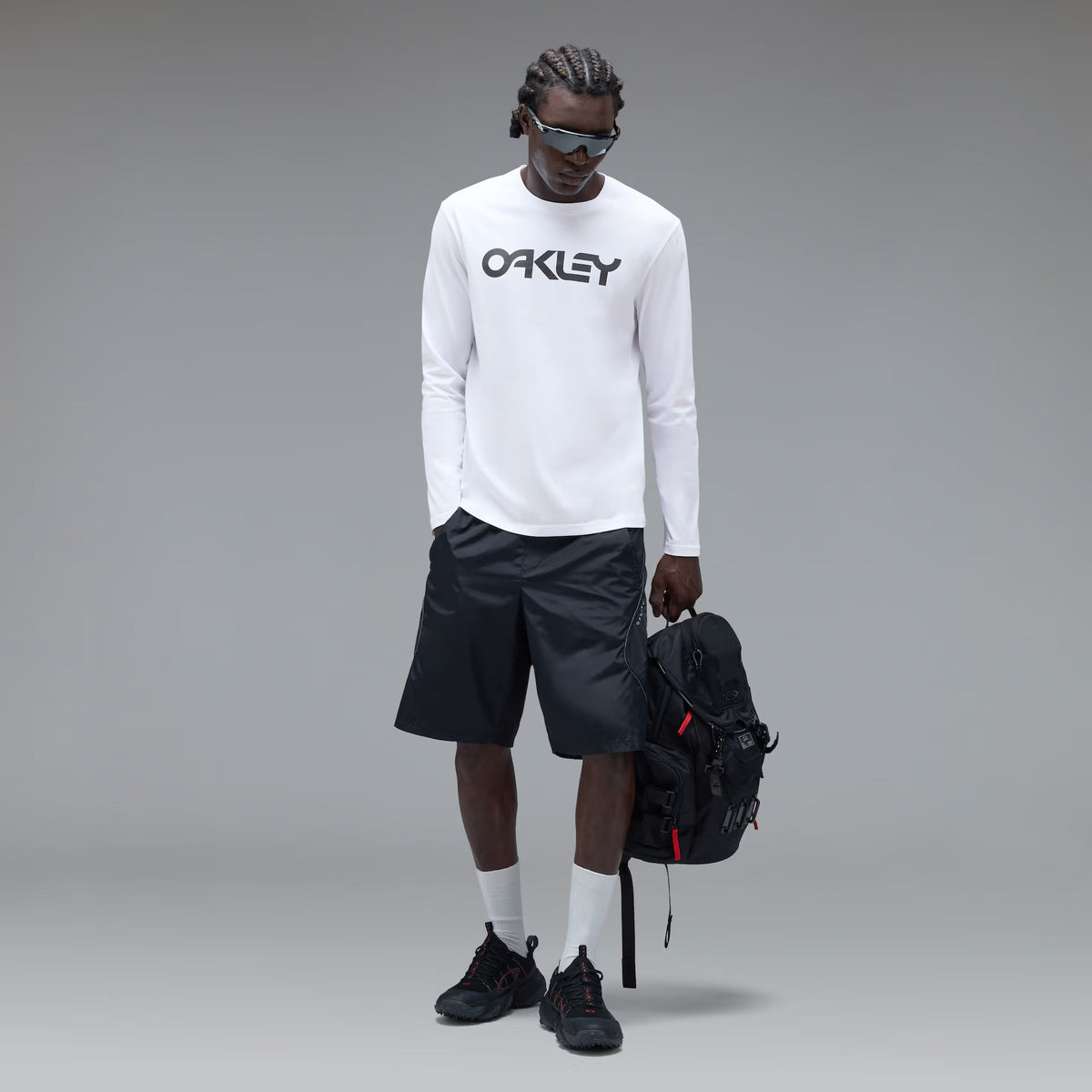 Oakley Men's Mark Ii L/s Tee 2.0 - Black/White